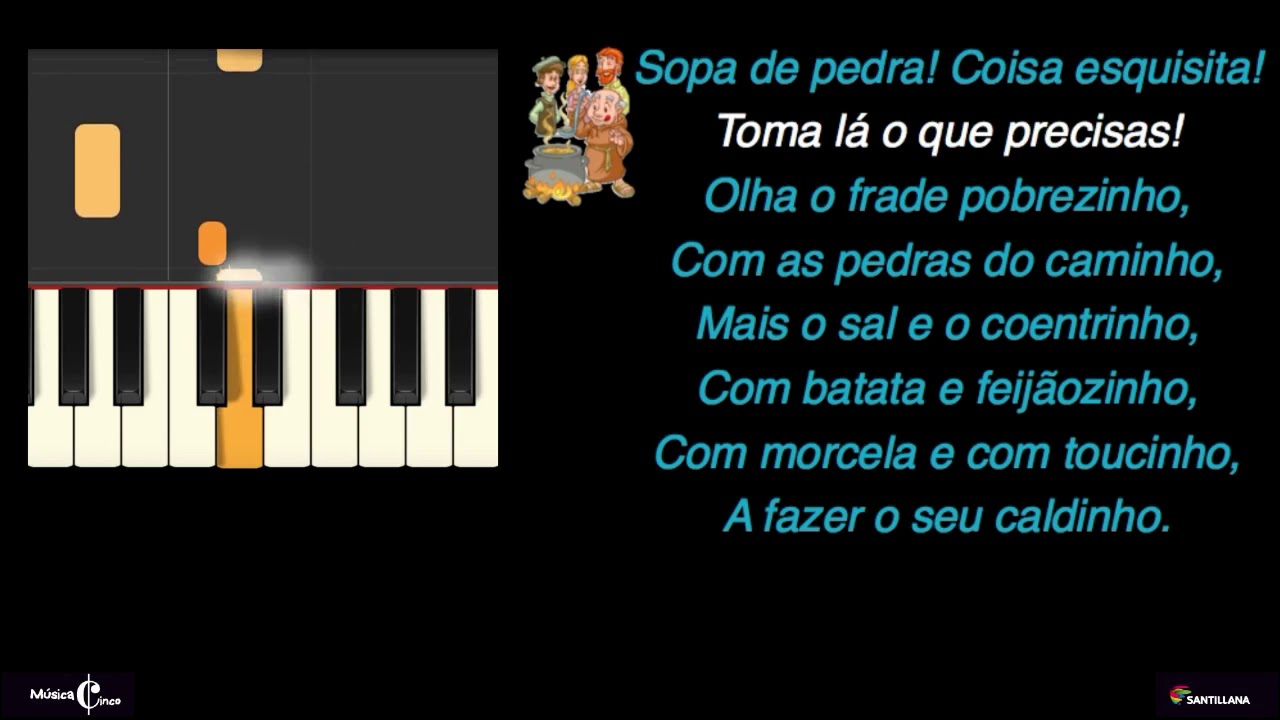 A Lenda da Sopa de Pedra - Dramatizada e Musicada (com voz guia)