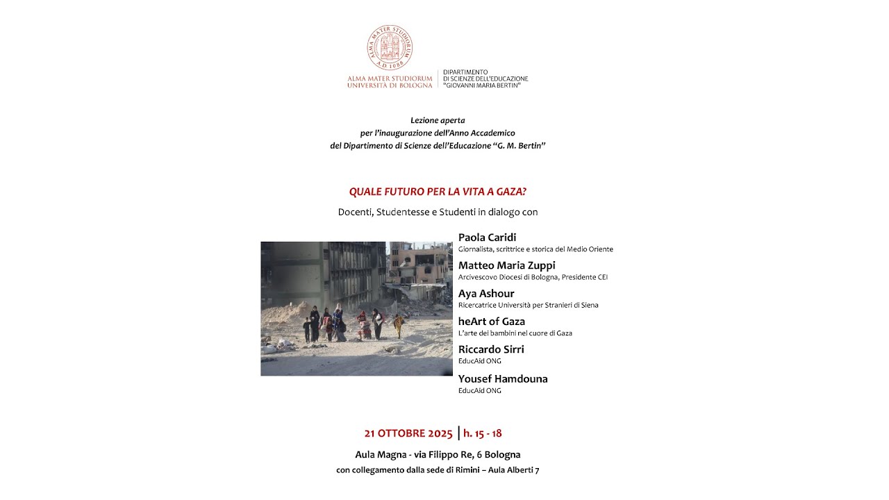 Quale futuro per la vita a Gaza? (21/10/2025)