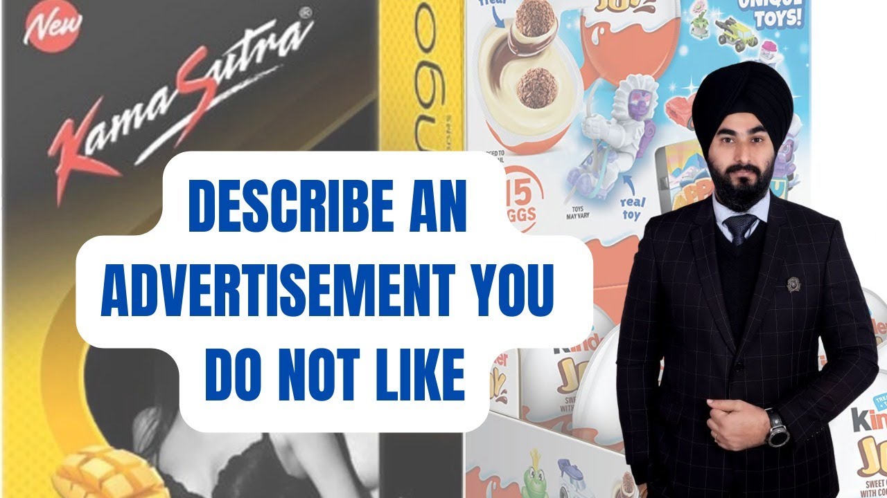 Talk About An Advertisement That You Don't Like | Latest 