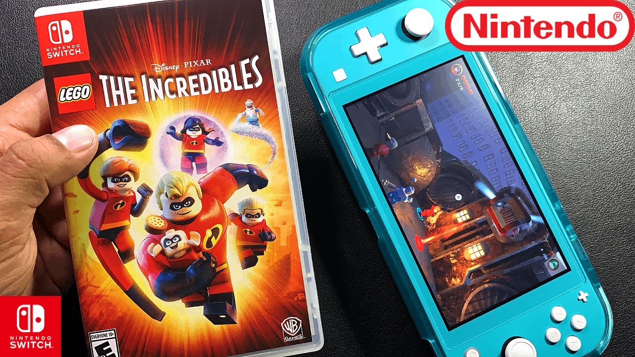 LEGO Disney Pixar's The Incredibles | Unboxing and Gameplay | Nintendo Switch Lite