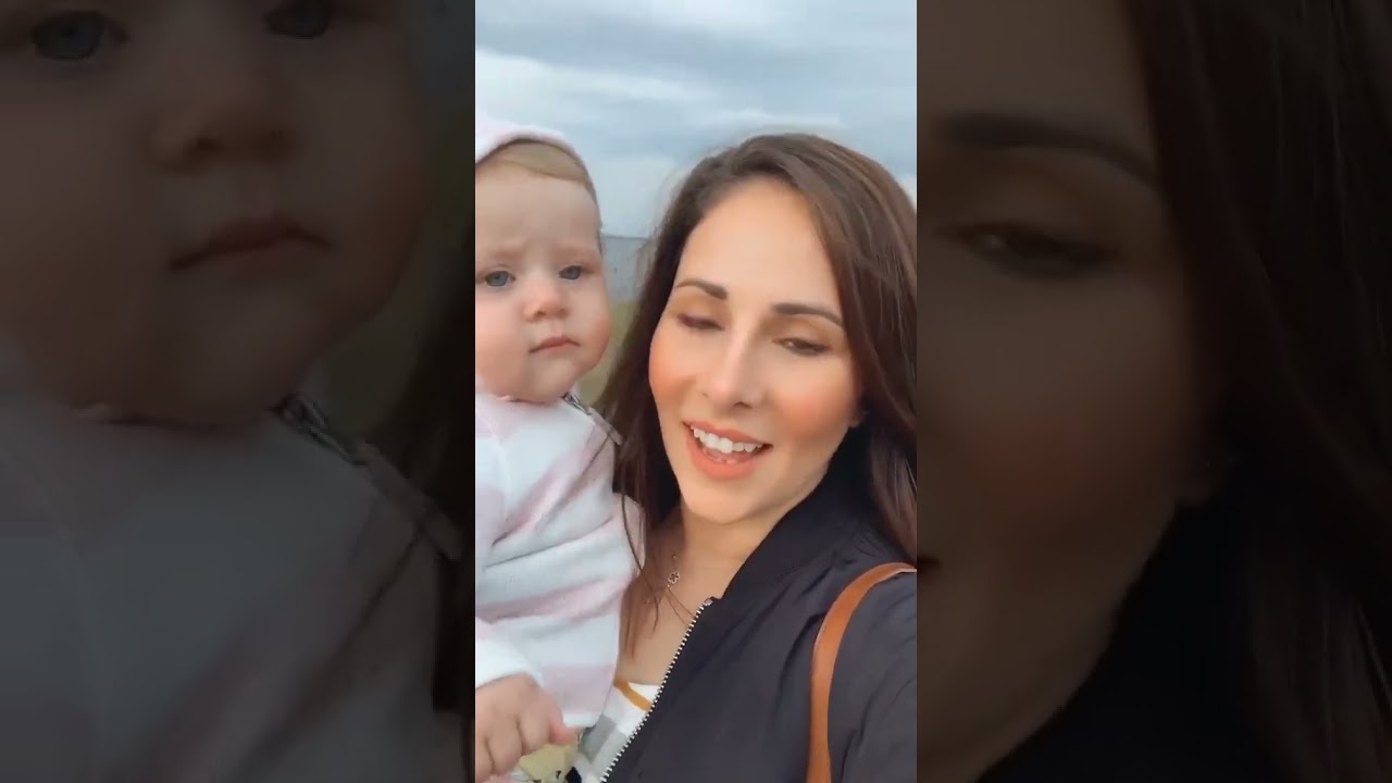 فيديو نادر رولا وبيبي ميلا 🥰