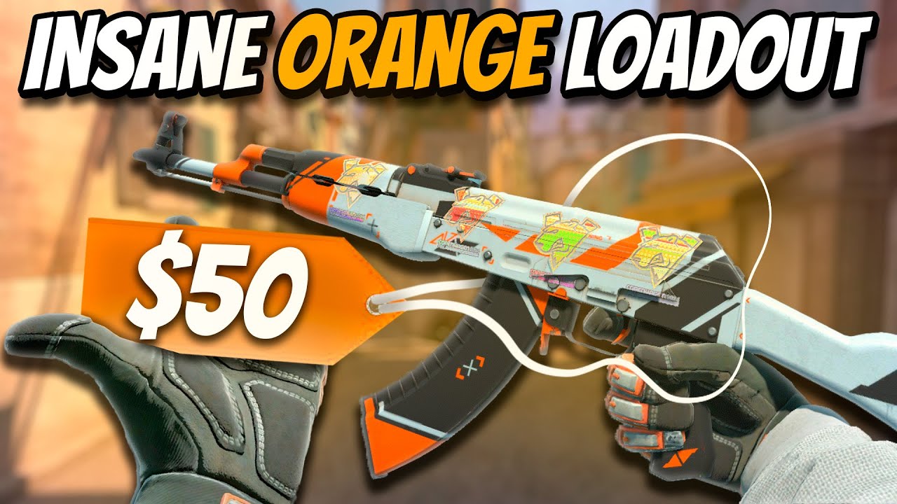 BEST Budget Orange CS2 Loadout for $50 🧡 - The Best Cheap CS2 Skins (2024)