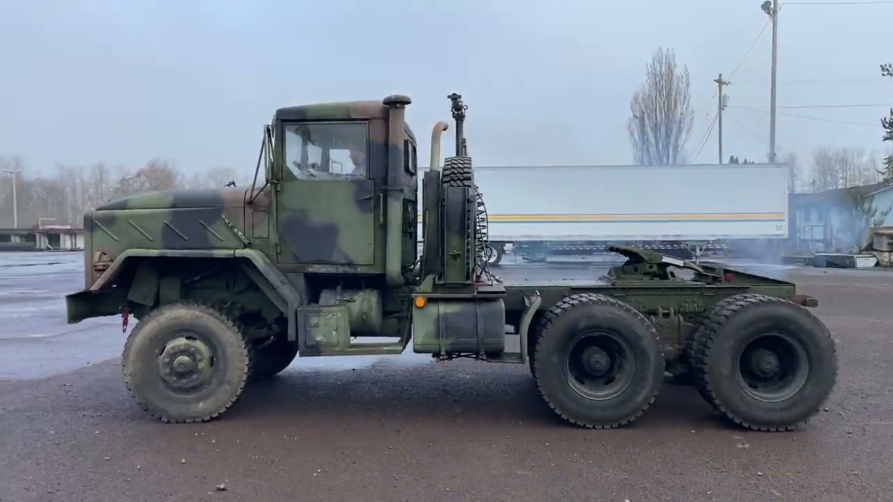 1984 AM General M931 T/A 6x6 Truck Tractor