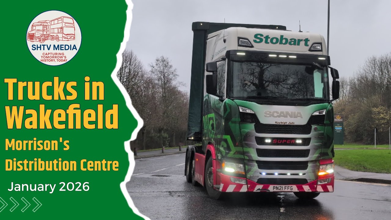 Truck Spotting at Wakefield Morrisons RDC | January 2026
