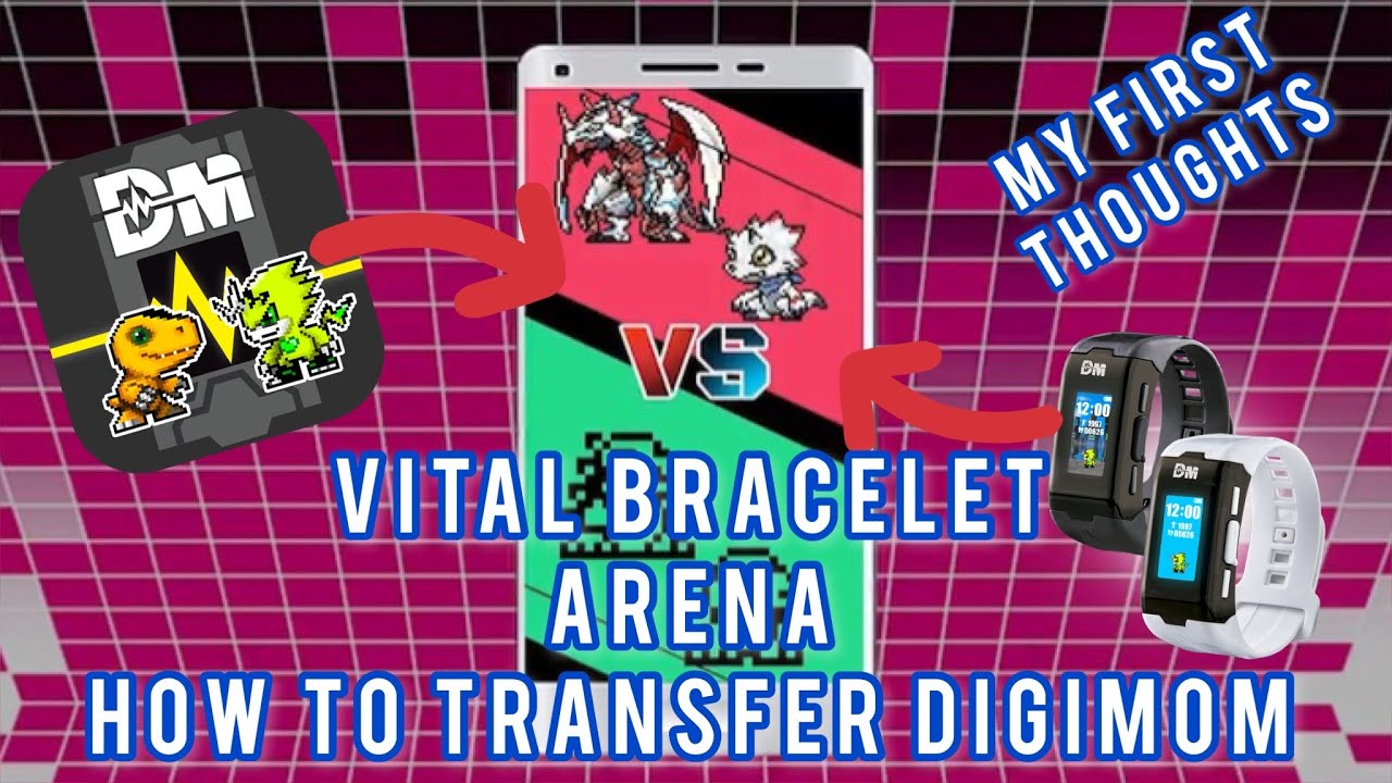 Vital Bracelet Arena - How To Transfer Digimon - First Thoughts
