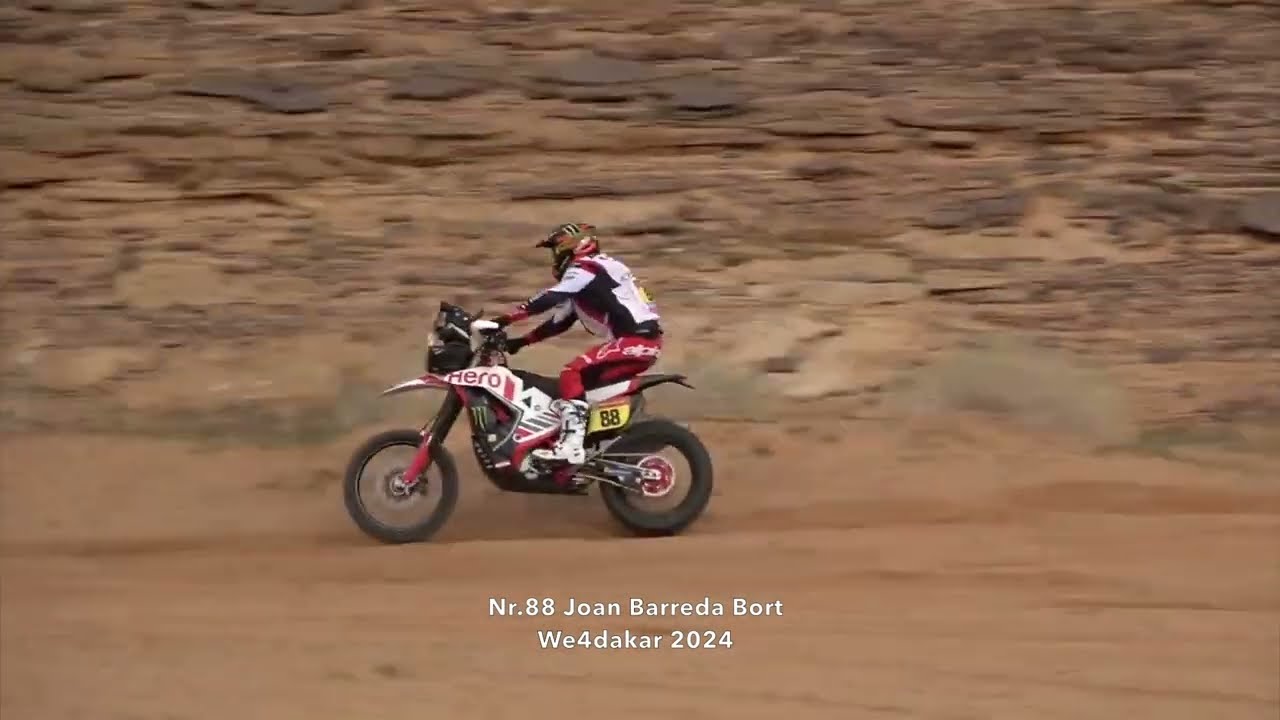 Nr.88 Joan Barreda Bort, Hero Motorsports Team Rally, We4dakar 2024