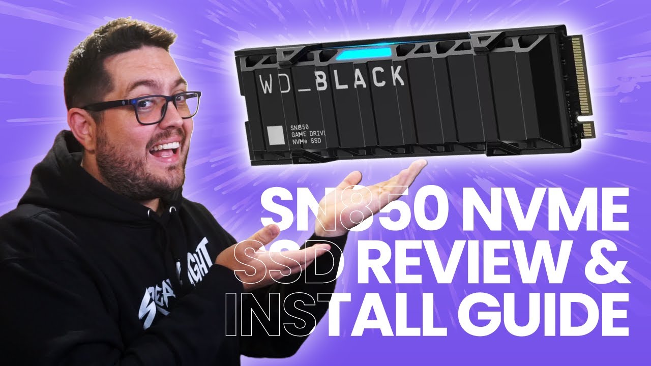WD_Black SN850 NVMe SSD Review & PS5 Install Guide!