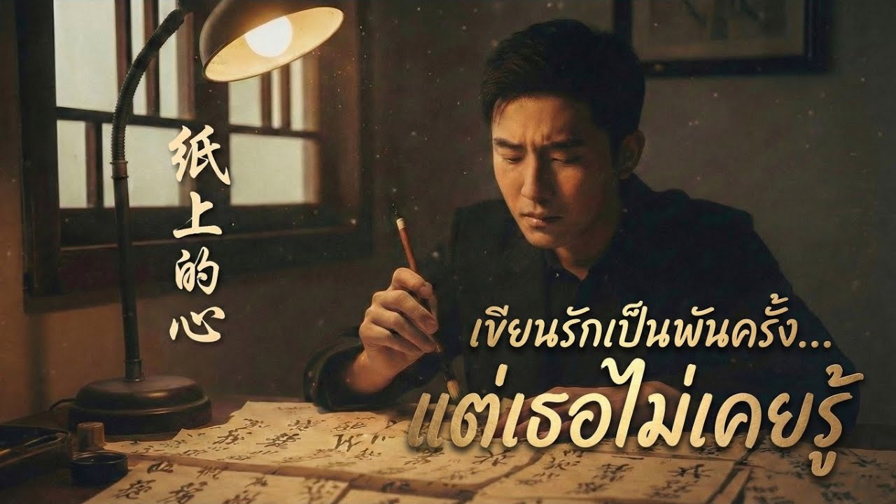 เขียนบอกรักเป็นพันครั้ง..แต่ไม่กล้าบอกเธอ 📜🖋️ | ใจบนแผ่นกระดาษ (纸上的心) — THAI X CHINESE | Track 03