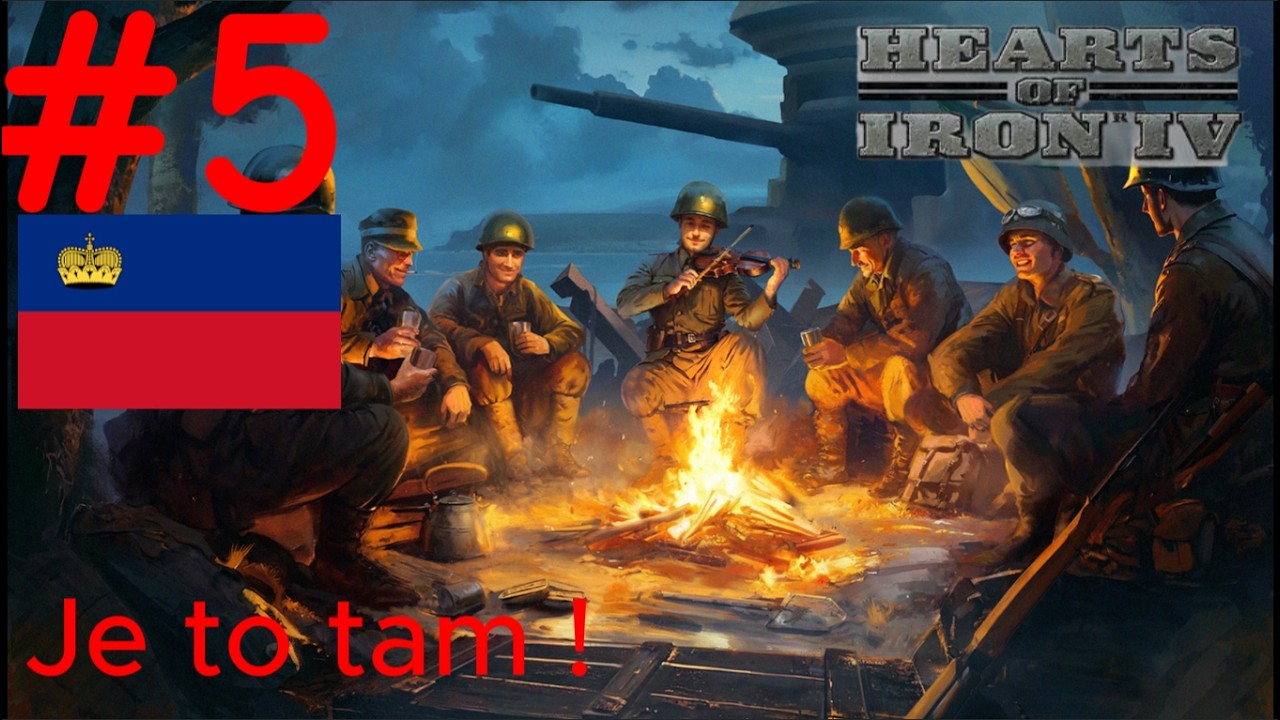 Hearts of Iron 4 - Lichtenštejnsko #5 Konečně úspěch