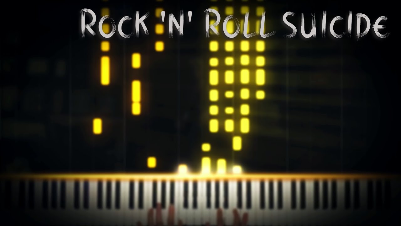 David Bowie - Rock 'n' Roll Suicide | Piano Cover & Tutorial