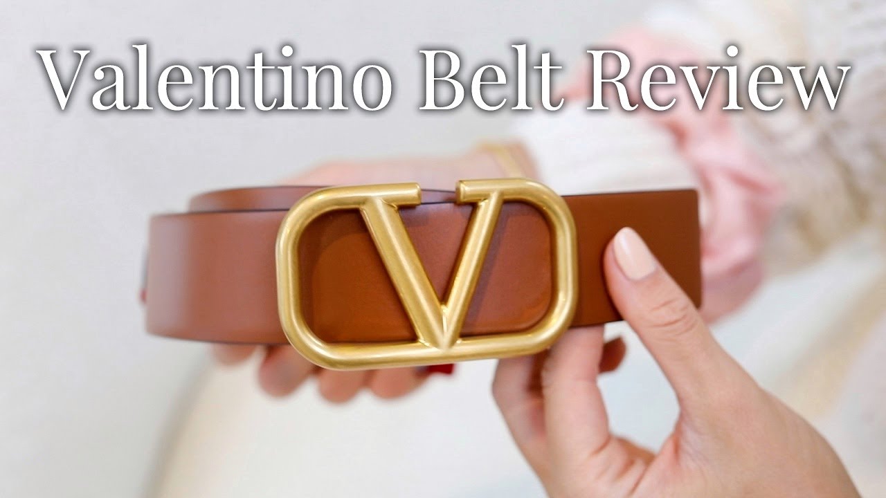 Valentino Garavani Belt Review - Valentino Reversible Designer Belt Try On