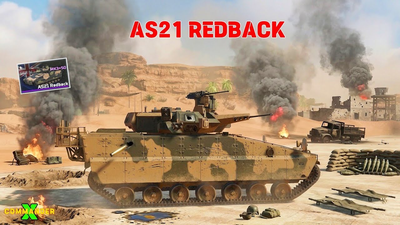 Fast and Deadly Killing Machine AS21 REDBACK Gameplay | MWT AS21 REDBACK 