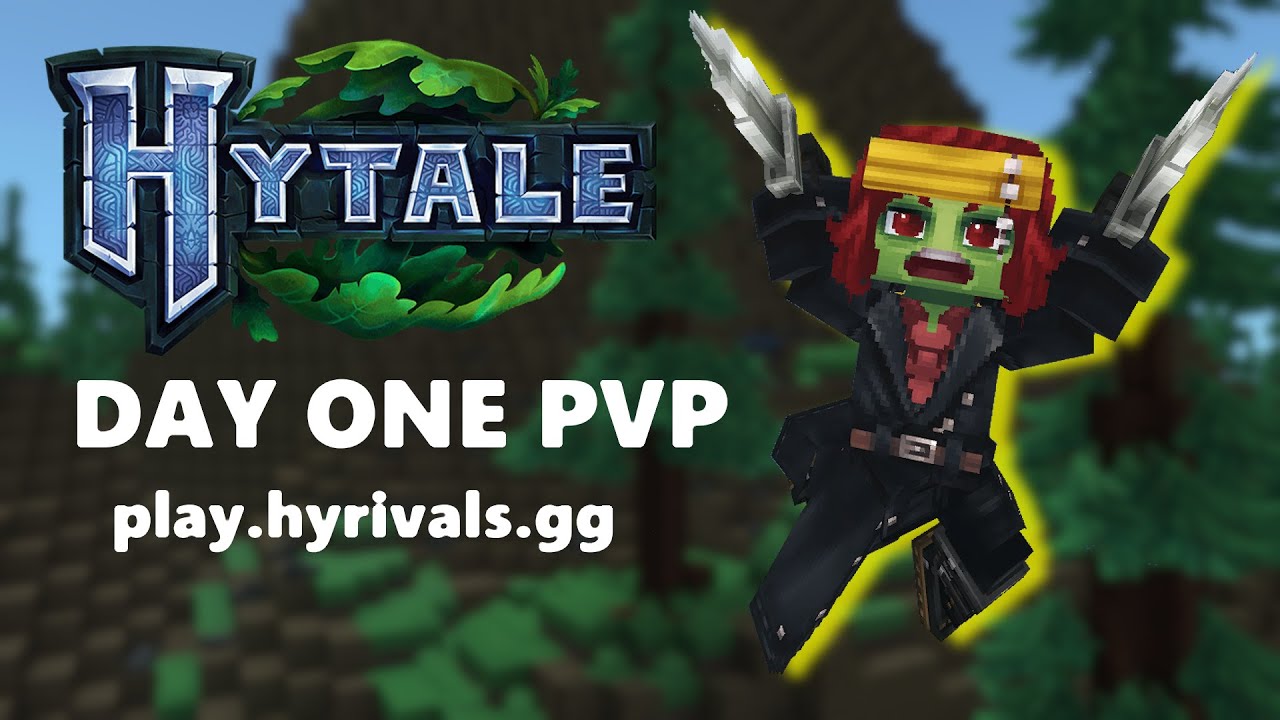 Hytale Day 1! - PvP Montage - play.hyrivals.gg