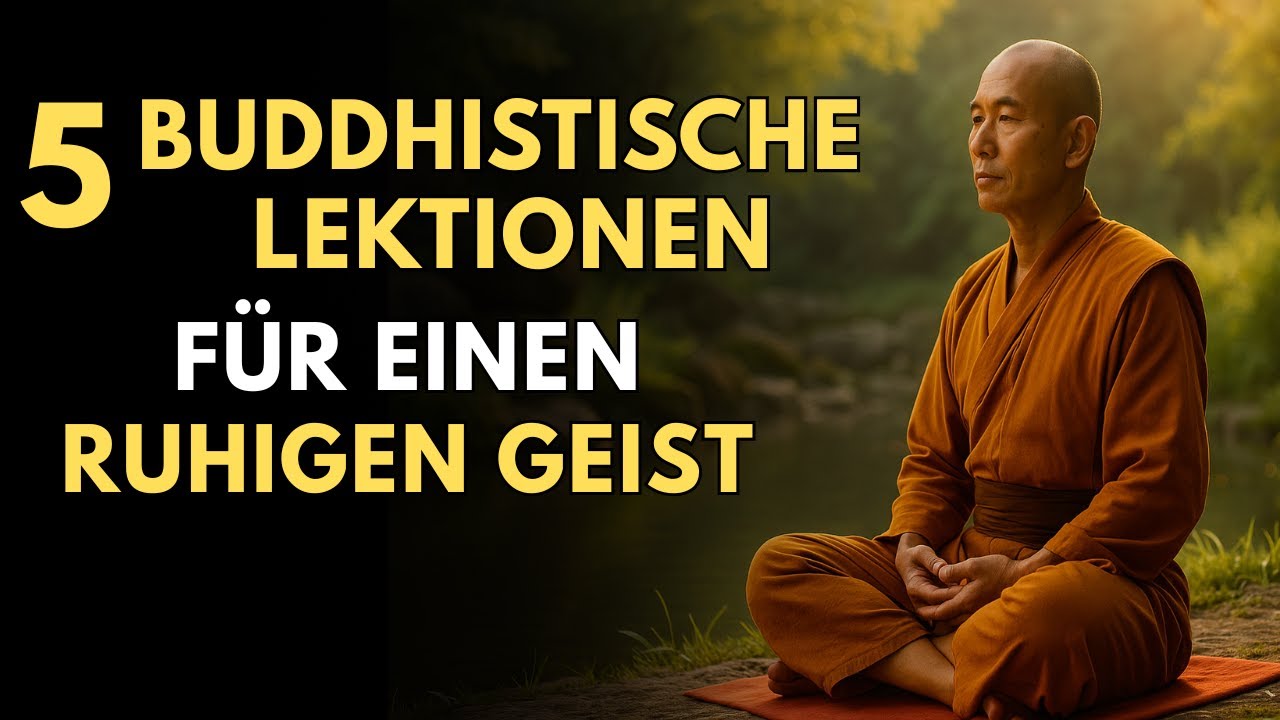 Wie du einen gestressten Geist beruhigst | 5 buddhistische Lektionen