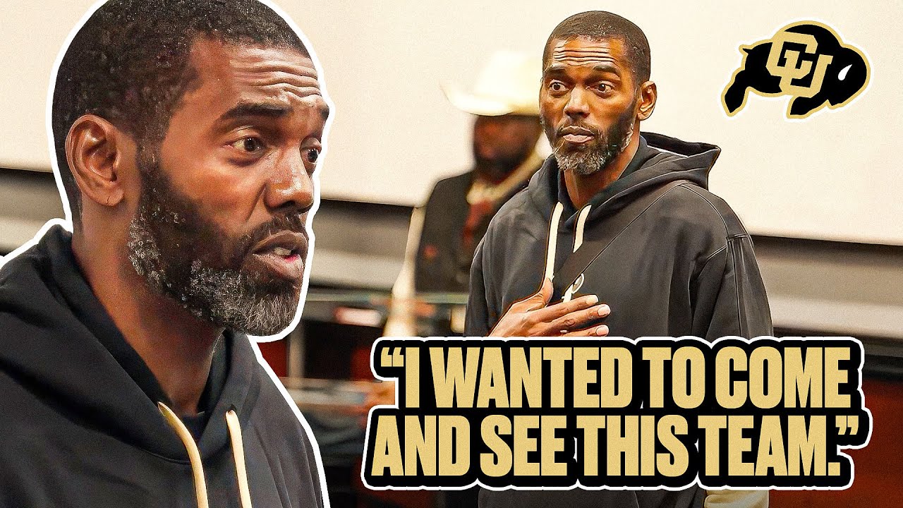 Randy Moss PULLS UP on Coach Prime at Colorado!