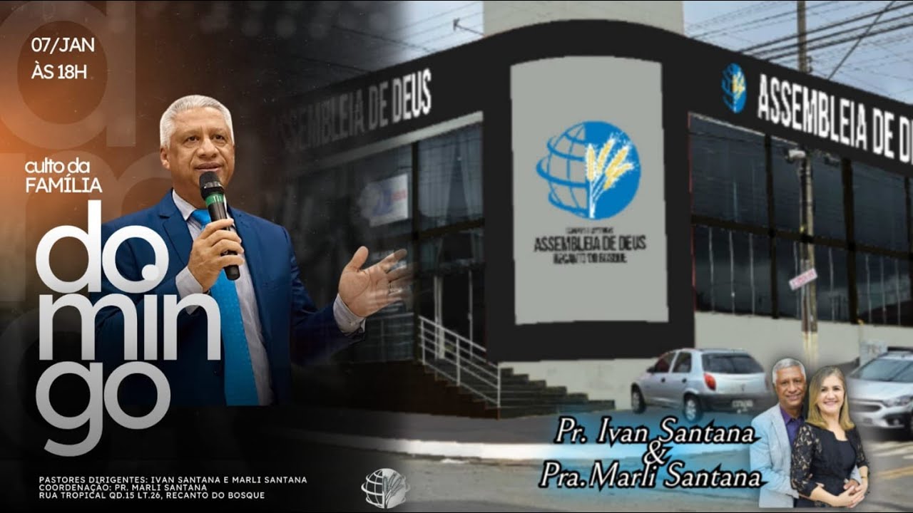 CULTO DA FAMÍLIA - Pr IVAN SANTANA