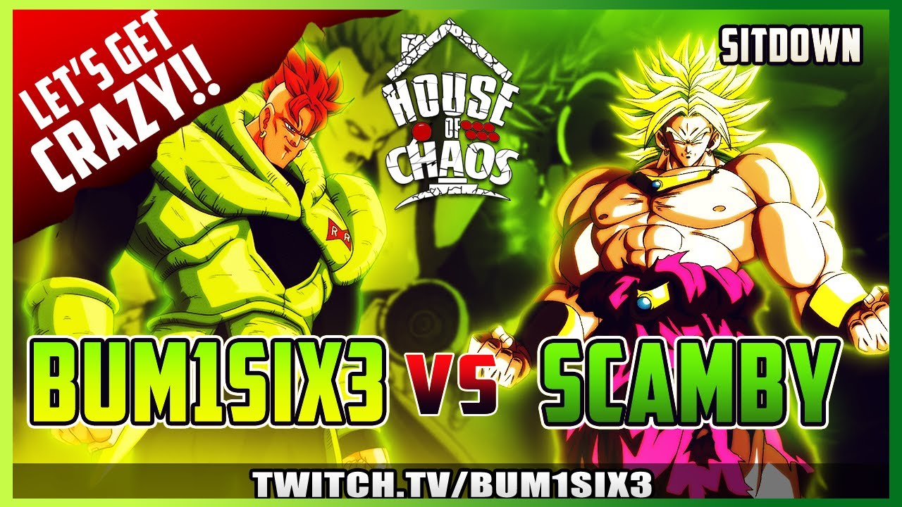 DBFZ Sitdown - Bum1six3 vs Scamby