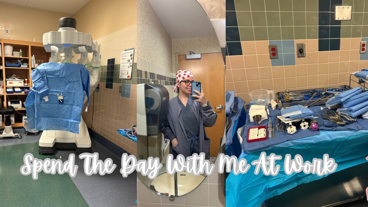 Spend The Day With Me At Work | CERTIFIED SURGICAL FIRST ASSISTANT