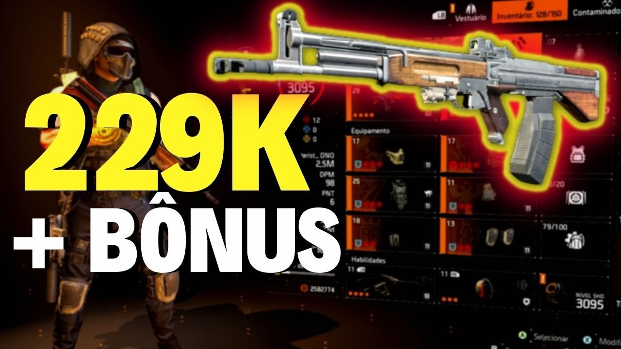 COMO &Eacute; POSS&Iacute;VEL TER MUITO DANO DE ARMA E PROTE&Ccedil;&Atilde;O BAL&Iacute;STICA NO THE DIVISION 2?