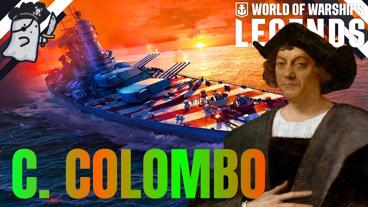 Итак, я наконец-то получил C. COLOMBO... || World of Warships: Legends