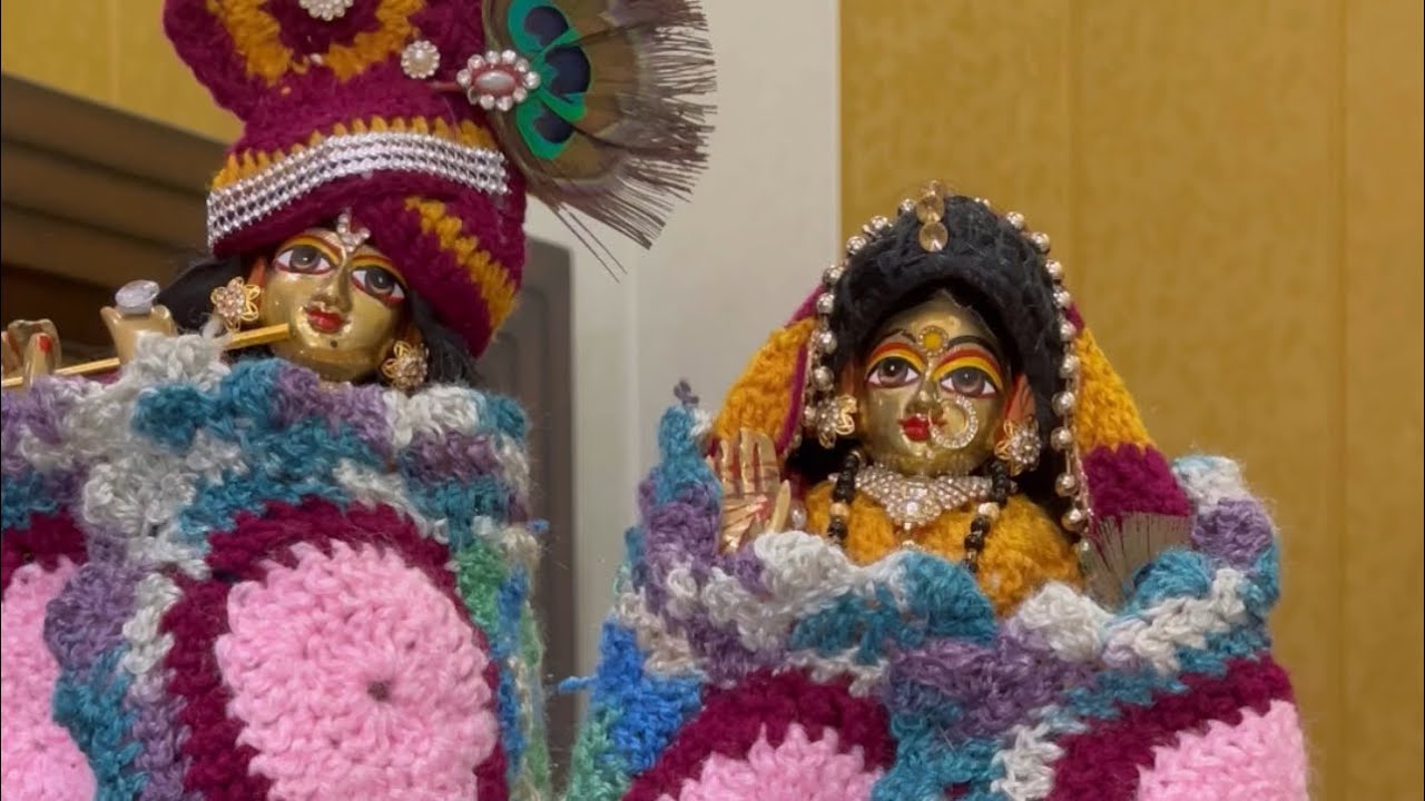 सर्दियो में युगल जोड़ी सरकार का सुंदर शृंगार।Winter shringar Yugal jodi|#radhakrishna