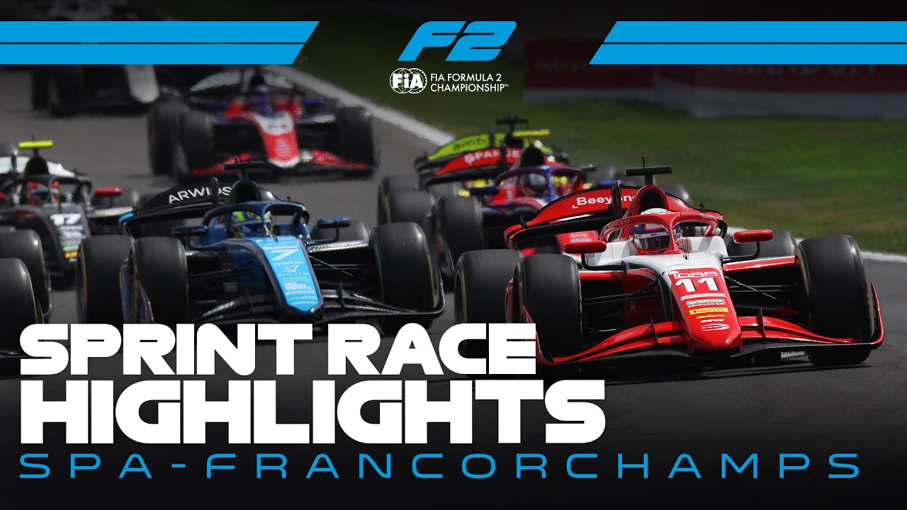 F2 Sprint Race Highlights | 2026 Belgian Grand Prix
