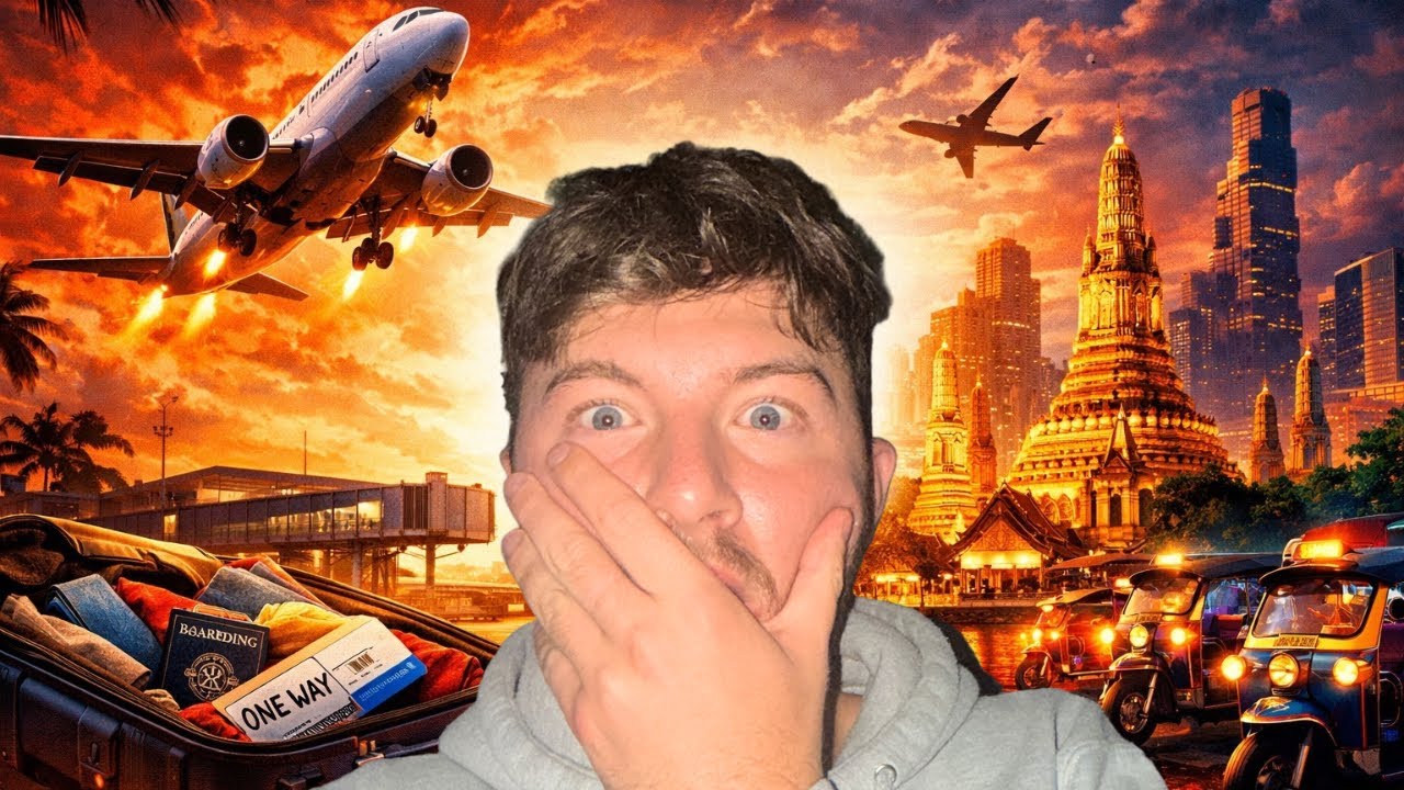 CATCHING A ONE WAY FLIGHT TO THAILAND | BEECHDALE TO BANGKOK ✈️🇹🇭