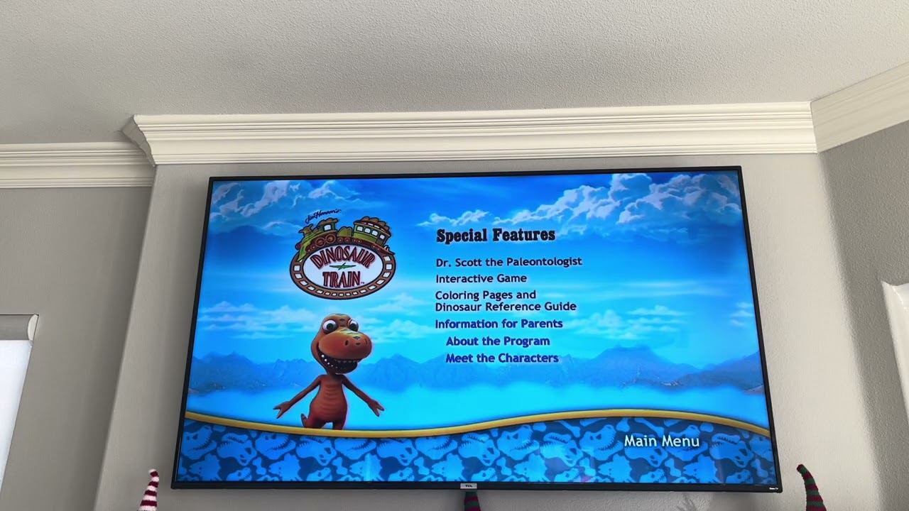 Dinosaur Train Eggstravaganza 2013 DVD Menu Walkthrough