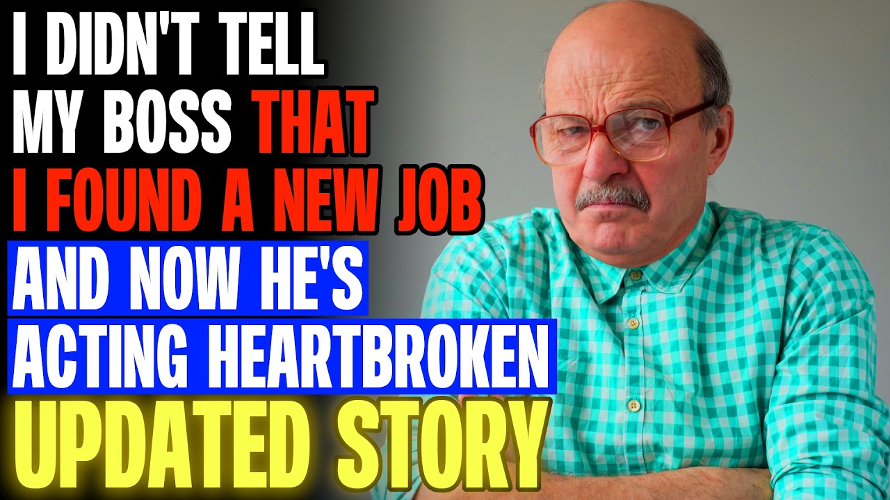 I Didn't Tell My Boss That I Found A New Job And Now He's Acting Heartbroken r/Relationships