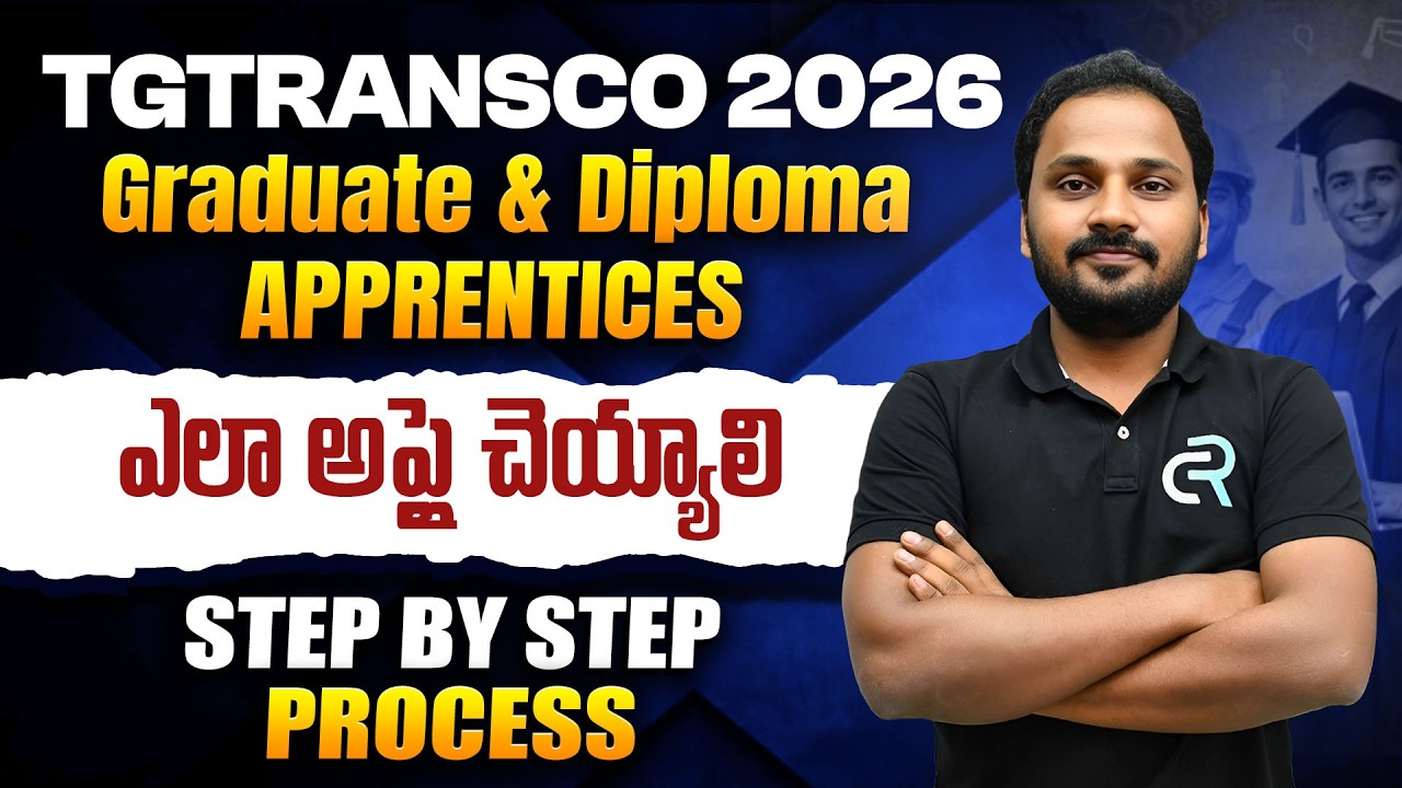 TGTRANSCO 2026 Apprenticeship | How to Apply Step by Step Process | NATS Portal Telugu