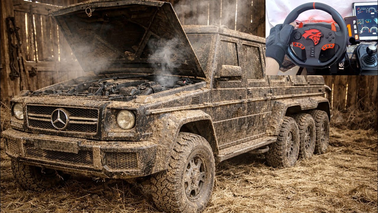 Rebuilding Mercedes G63 AMG 6×6 2014 | Forza Horizon 5 (Steering Wheel Gameplay)