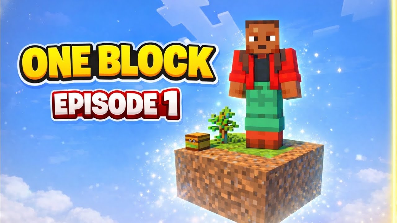 One Block Survival EP.1 | Can I Survive? 