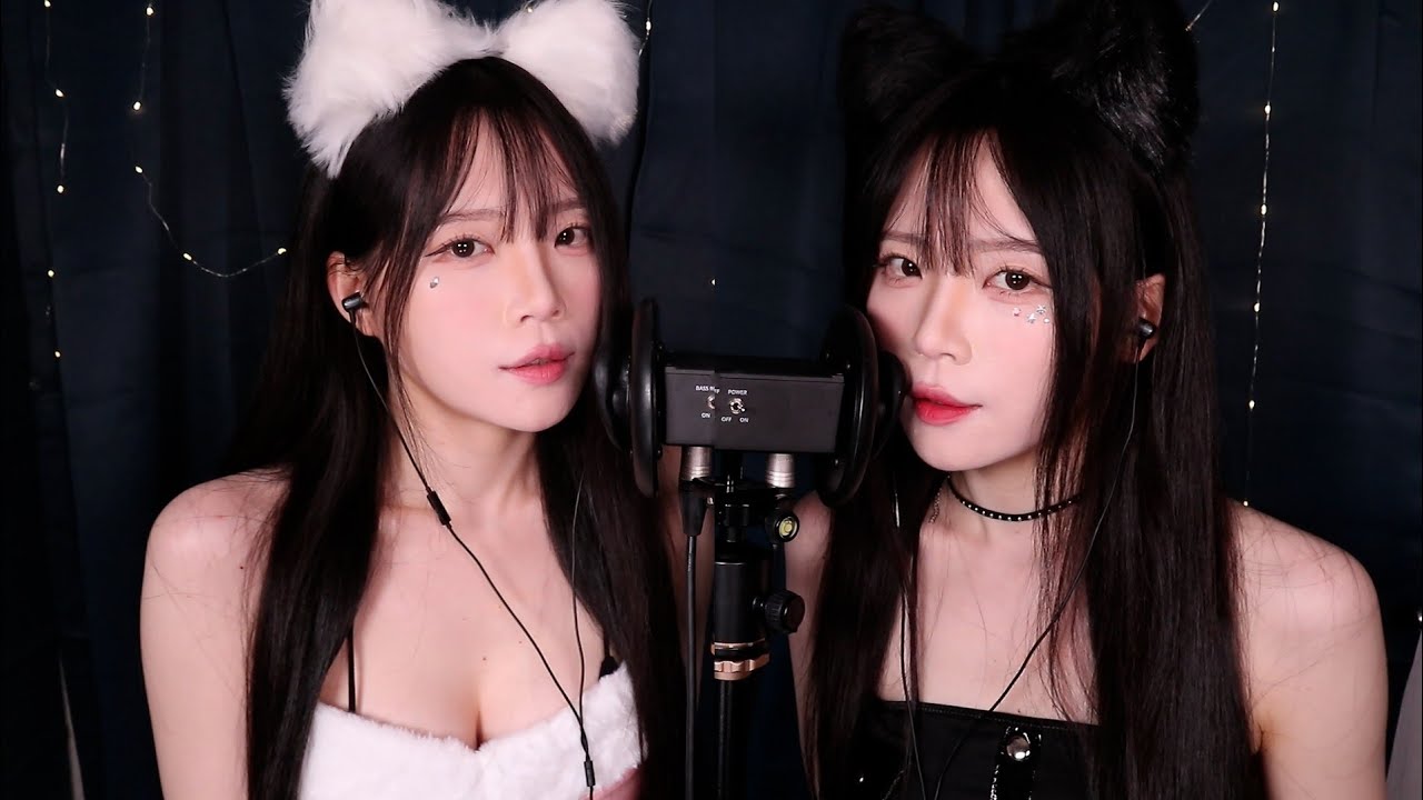 ASMR Я дуну тебе в уши, отсасывание ушей, звуки изо рта, покалывание, которое щекочет даже бока.