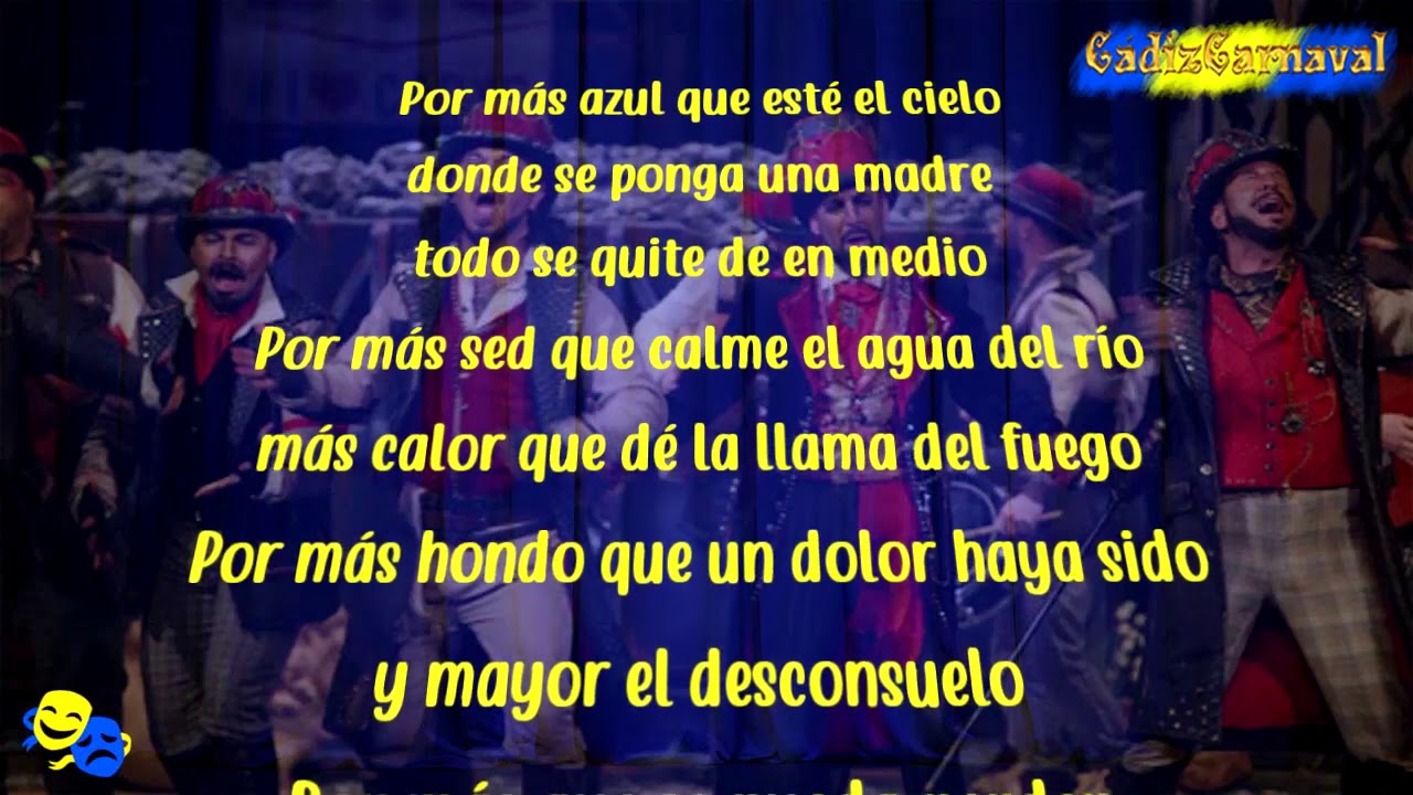 🎭🎭 Letra ▷  Los mafiosos   | Pasodoble | Por ancho que sean los mares 🎭🎭