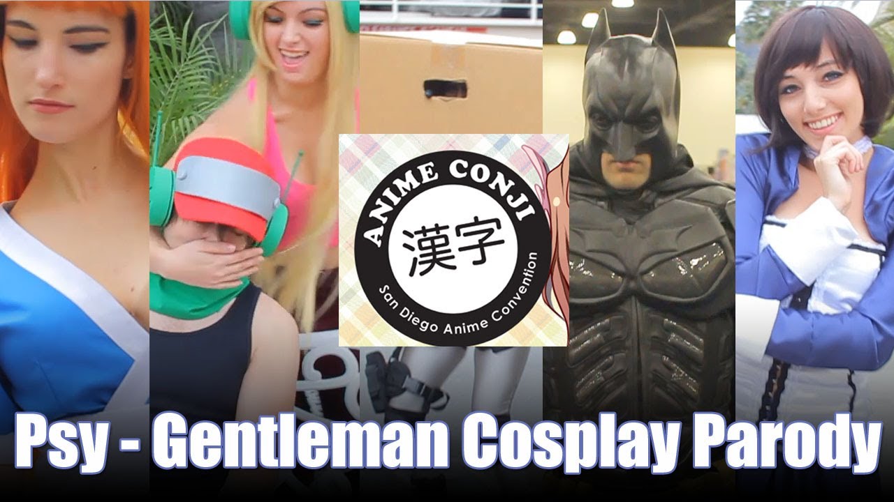 Psy - Gentleman Cosplay Parody Video (Anime Conji 2013)