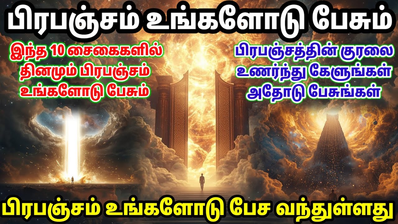 பிரபஞ்சம் உங்களோடு பேசும்!! இந்த 12 சைகைகள் பிரபஞ்சம் உங்களை இணைக்கும் | Universe Will Speak To You 