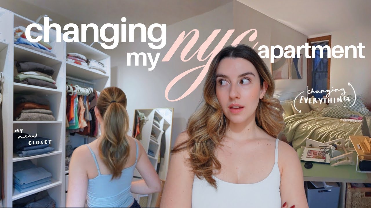 turning my second bedroom into a walk in closet (and other major apartment changes)