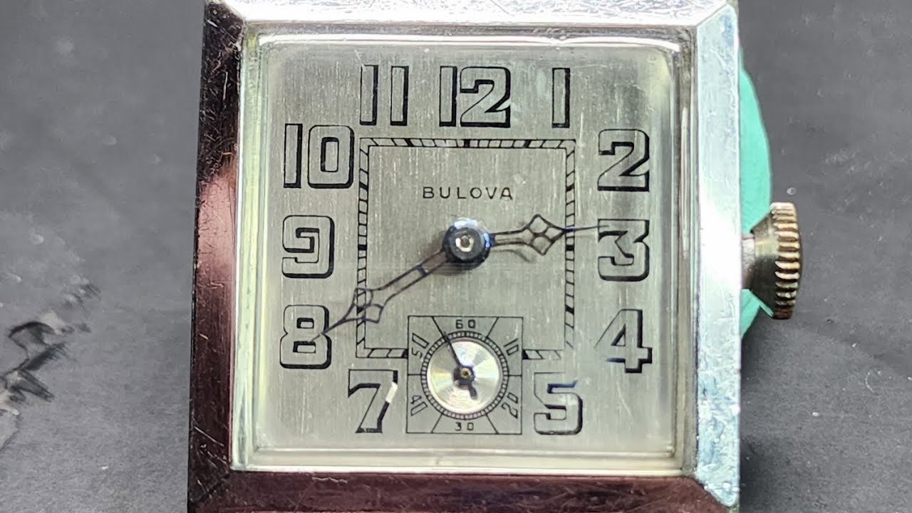 '27 Bulova Ambassador, cal 10an/10ae. Repair, serviced.