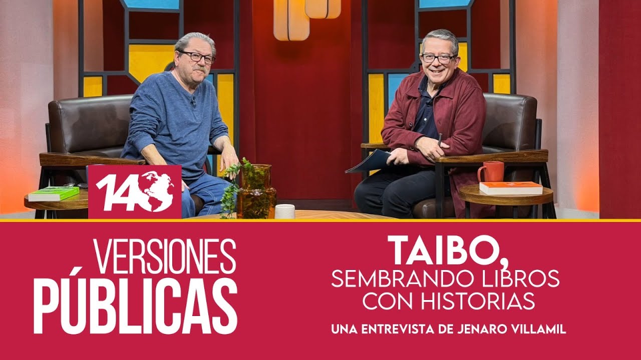 Versiones Públicas | Taibo, sembrando libros con historia