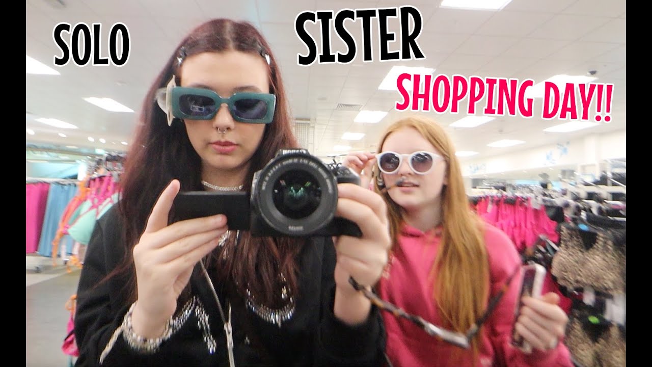 FIRST SISTER SHOPPING DAY OUT ON THEIR OWN! 😱