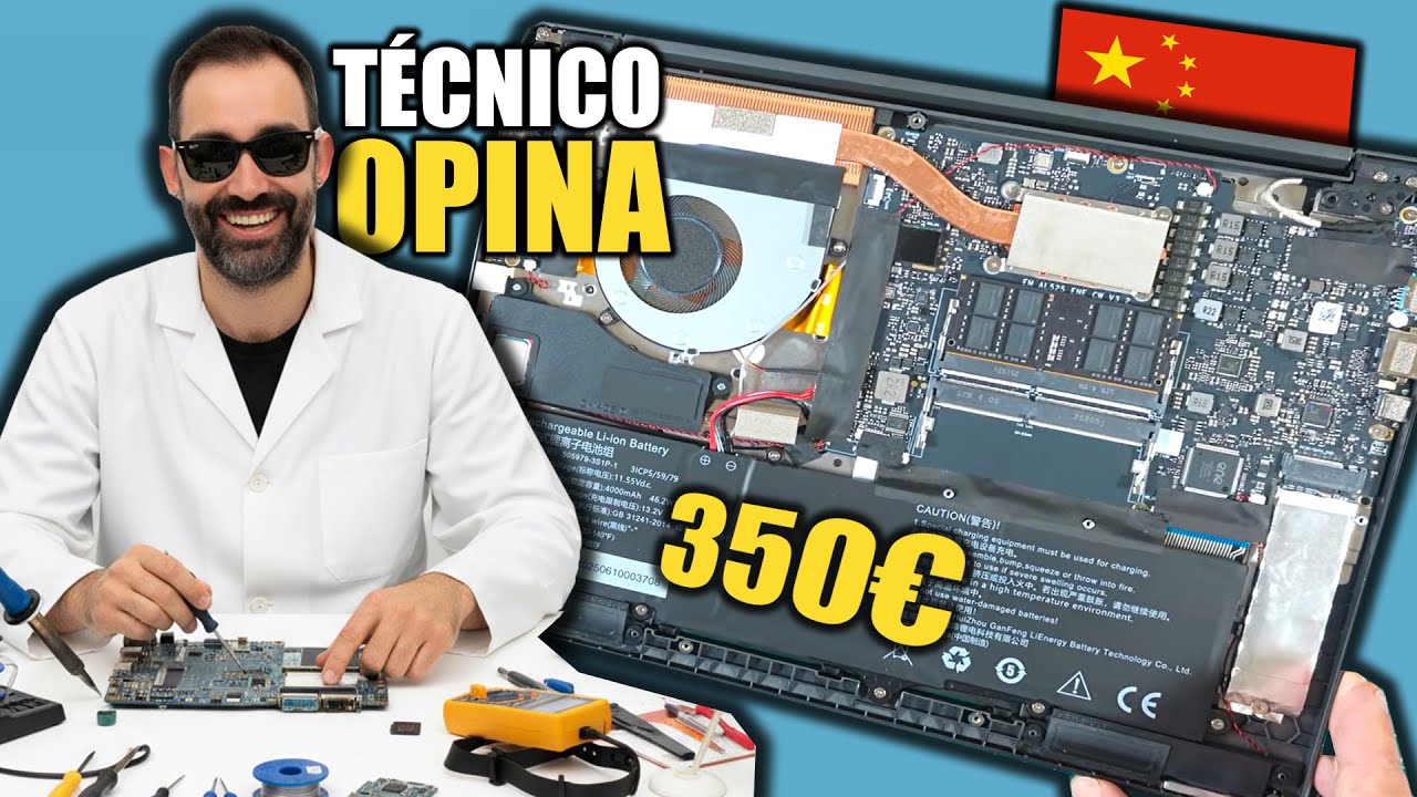 TÉCNICO DESTAPA la VERDAD sobre este PORTÁTIL CHINO de 350€ | Chuwi CoreBook X 7430U