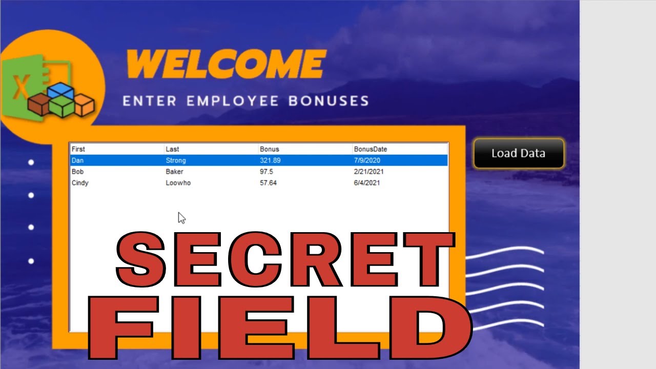How To Add Hidden Excel Row Identifiers To A Grid Control - ExGrid