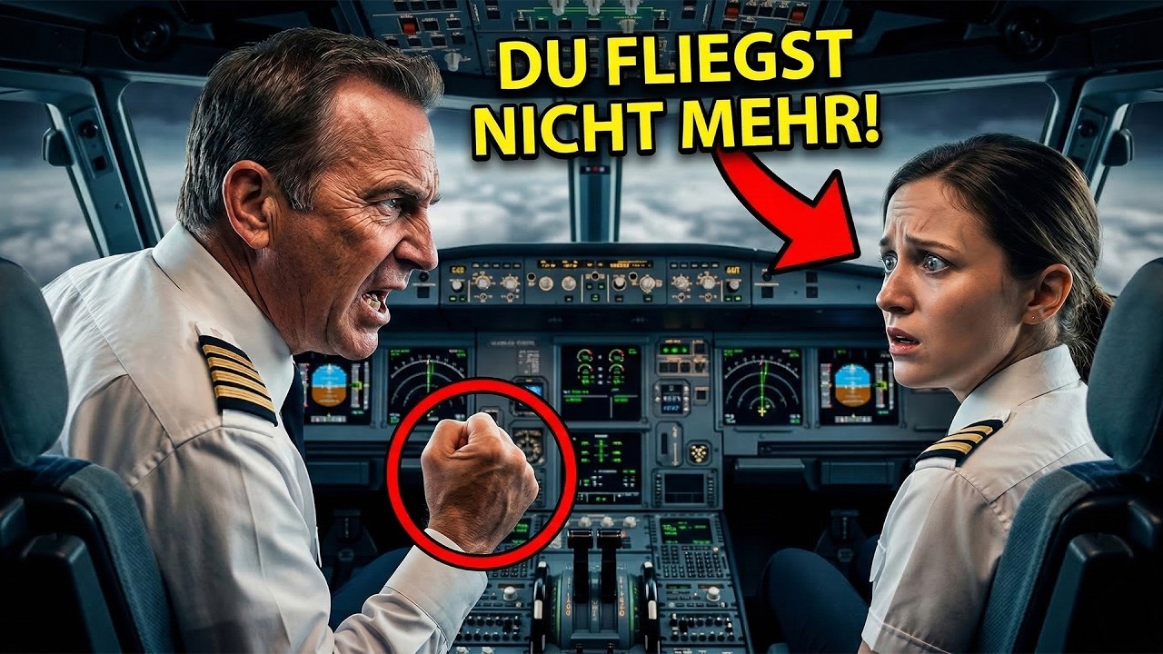 Er warf die neue Co-Pilotin aus dem Cockpit – ohne zu wissen, dass sie die Chefin ist...