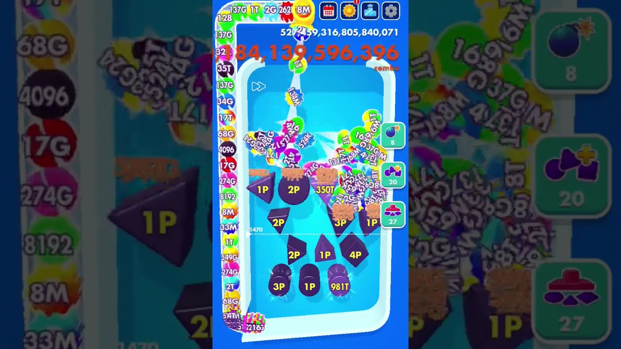 AMAZING COOL GAME #bounce #merge #mergemaster #2048 #gaming #androidgames #iosgames #bestplayer