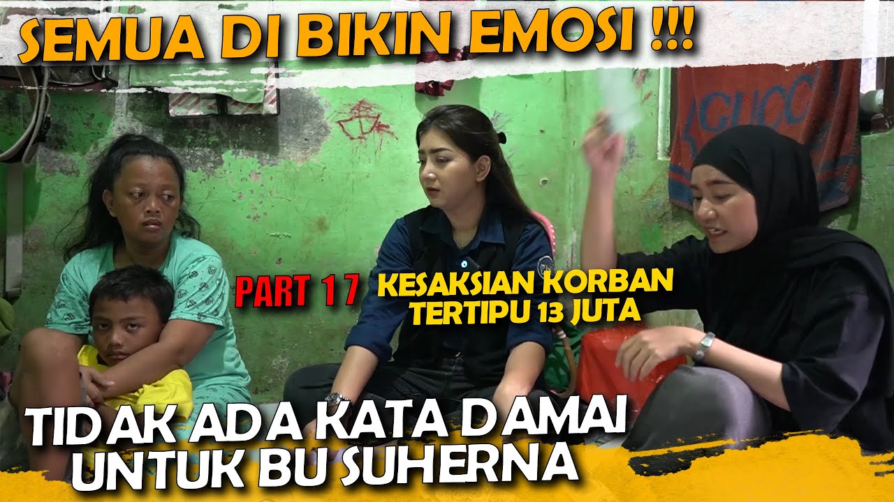 JAGO BANGET AKTINGNYA BU SUHERNA !! SAMPAI IBU INI TERTIPU 13 JUTA | PRATIWI NOVIYANTHI