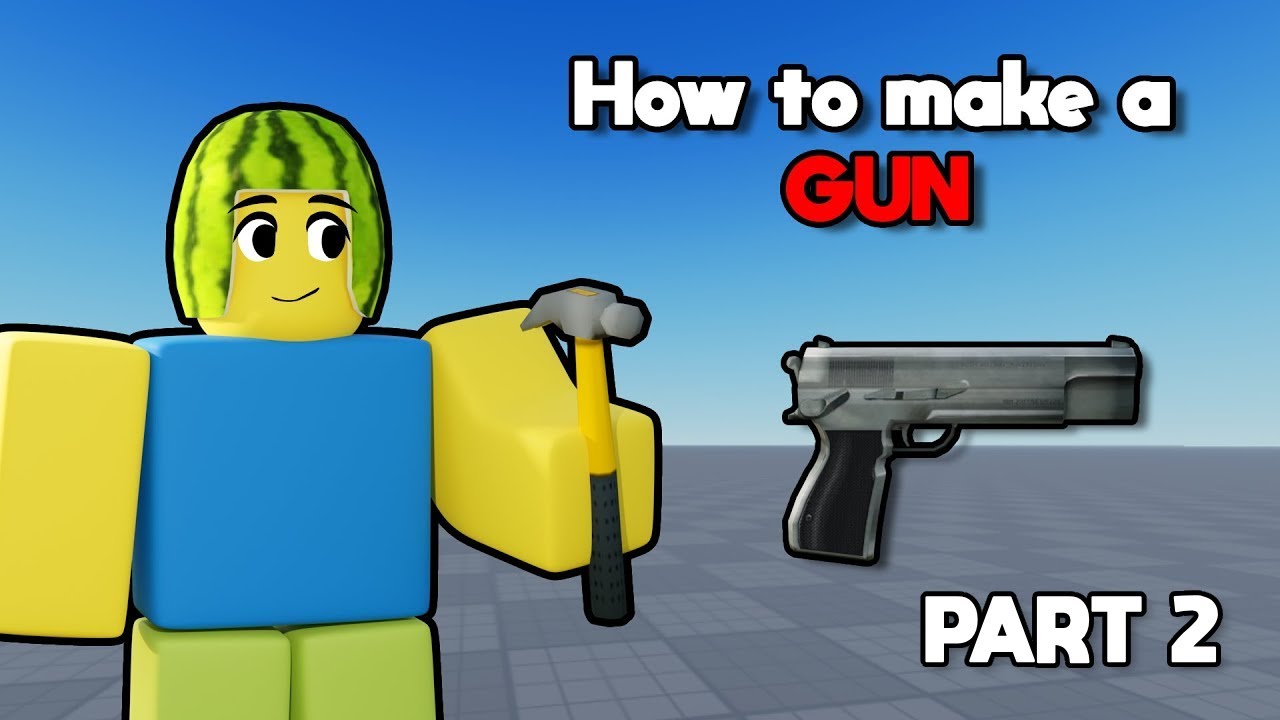 How to make a Working Gun in Roblox Studio 2023! PART 2