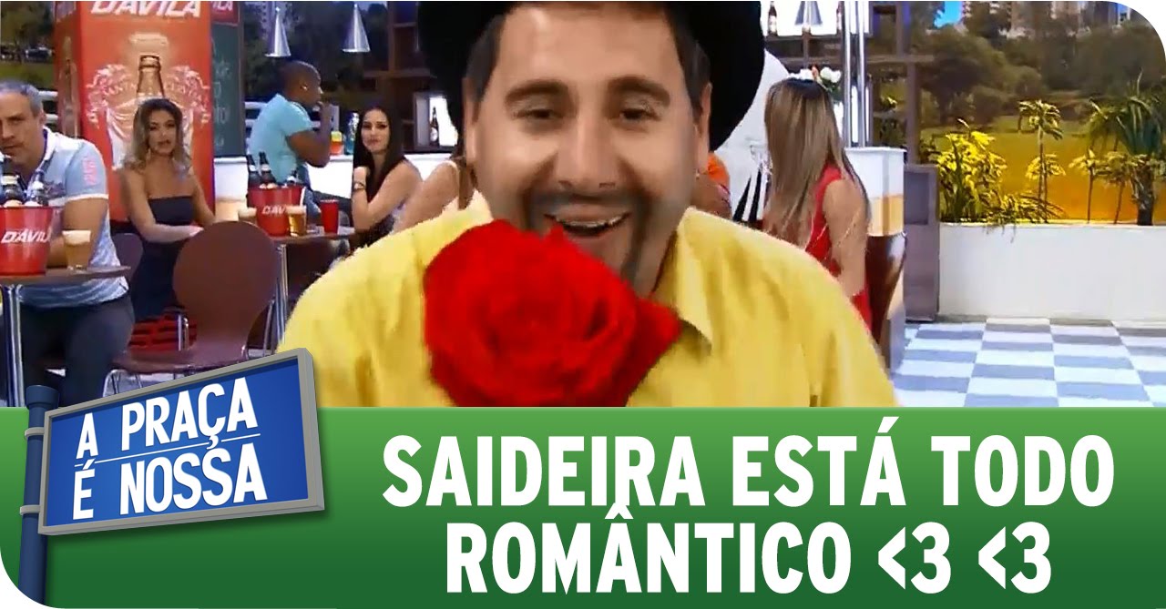 A Praça É Nossa (20/08/15) - Saideira está todo romântico
