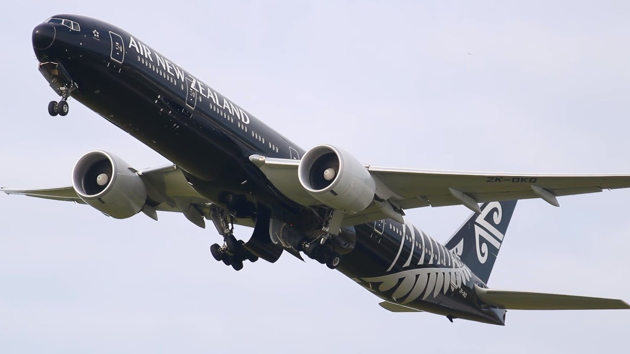 [777 HEAVEN] | 3 Air New Zealand 777-300ER Takeoffs