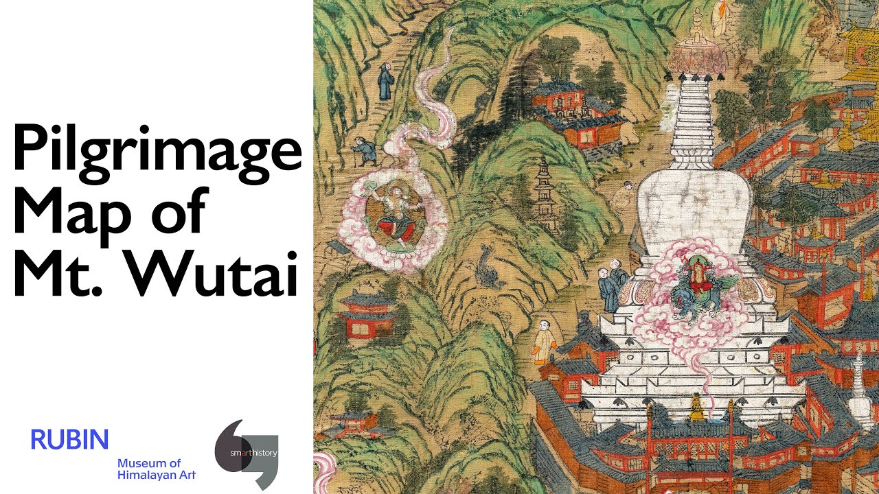 Pilgrimage Map of Mt. Wutai