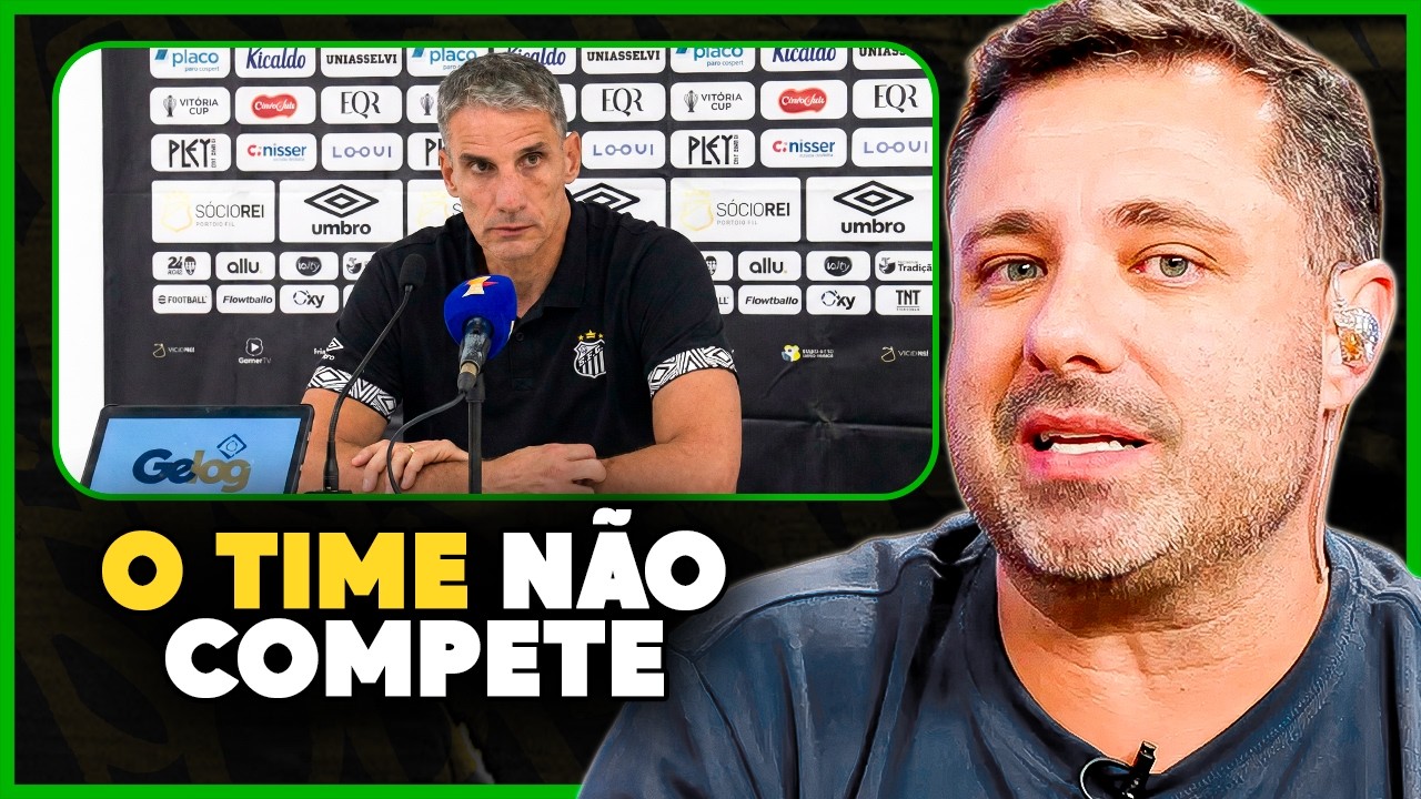 7 JOGOS SEM VENCER! PRESSÃO ESTOURA NO SANTOS E VOJVODA BALANÇA